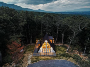 The Sparrow Luxury A-Frame in the Shenandoah